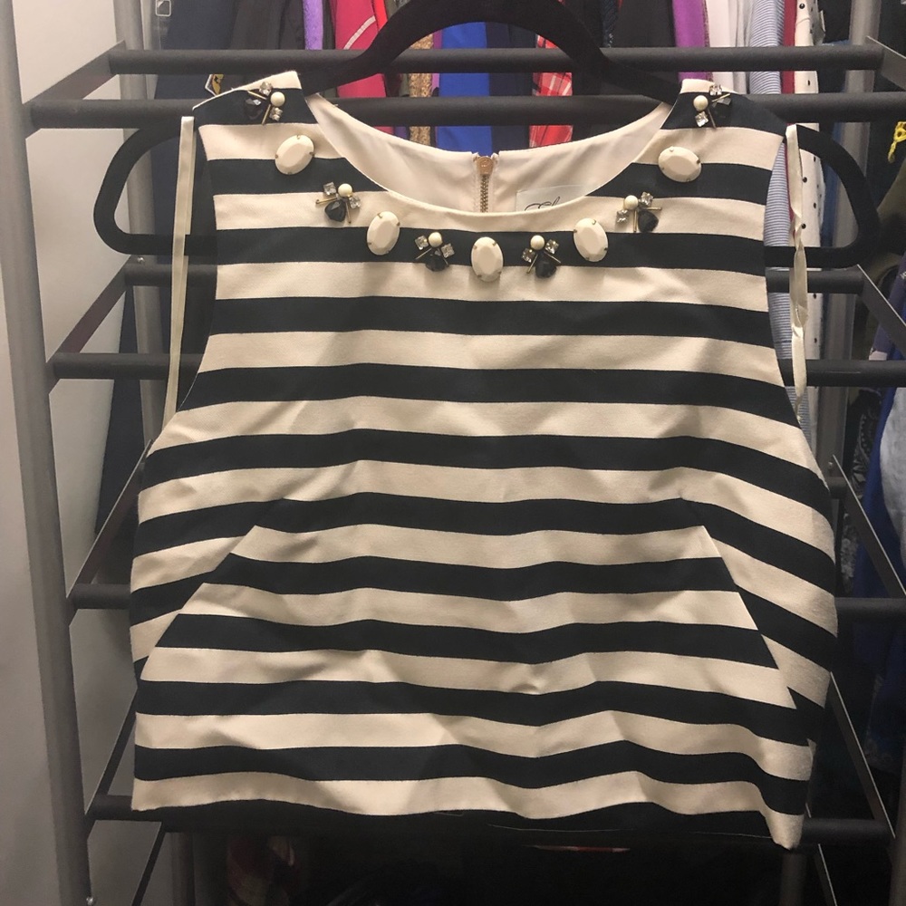 Eliza J crop top
